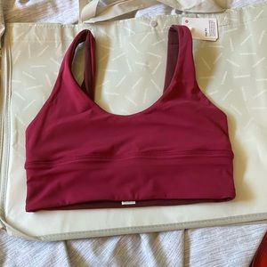 Lululemon Align Bra A/B cup, Sz 6, Pomegranate/Red Merlot